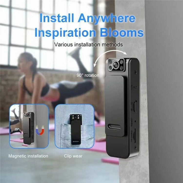L8 HD 1080P Night Vision Sport Camera Law Enforcement Sound Recording Video Recorder - TechGearPal