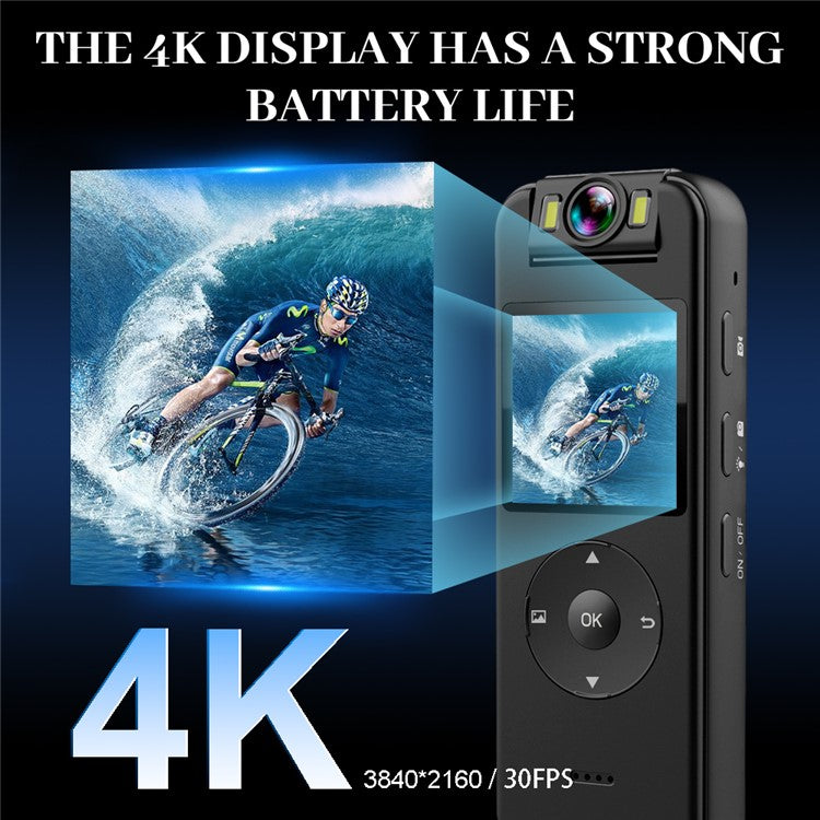 Z09 WiFi Outdoor Sports Cycling Video Recording Camera Rotatable Lens 4K HD Waterproof Camera - TechGearPal