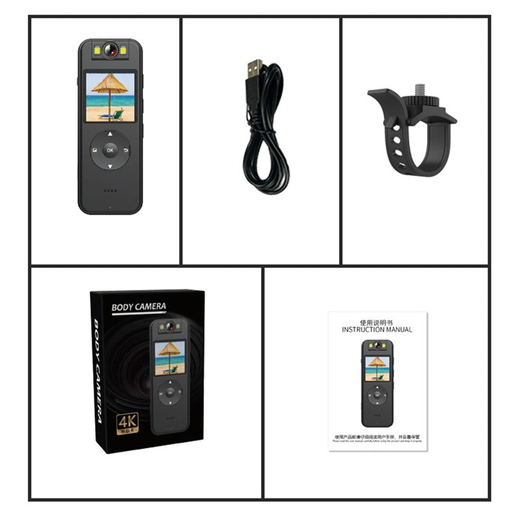 Z09 WiFi Outdoor Sports Cycling Video Recording Camera Rotatable Lens 4K HD Waterproof Camera - TechGearPal