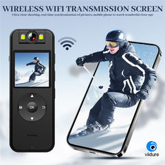 Z09 WiFi Outdoor Sports Cycling Video Recording Camera Rotatable Lens 4K HD Waterproof Camera - TechGearPal