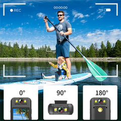 Z09 WiFi Outdoor Sports Cycling Video Recording Camera Rotatable Lens 4K HD Waterproof Camera - TechGearPal