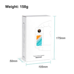 S70 Thumb Camera Rotation Lens WiFi DV Camera 2.7K HD First Person View Sports Cycling Camera with 32G Memory Card - TechGearPal
