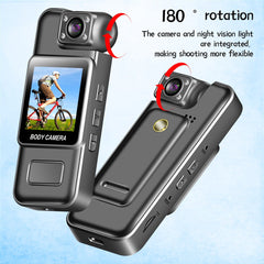 ZC-M11 Portable Action Camera WiFi HD Mini Camcorder with Screen / Rotatable Lens for Outdoor Sports