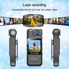 ZC-M11 Portable Action Camera WiFi HD Mini Camcorder with Screen / Rotatable Lens for Outdoor Sports