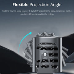 P19 Portable Projector 720P HD Video Android 13 WiFi Bluetooth-compatible Home Theater Office LED Projector