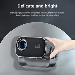 P19 Portable Projector 720P HD Video Android 13 WiFi Bluetooth-compatible Home Theater Office LED Projector