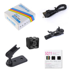 SQ11 1080P Full HD Mini Sports DV Camera Night Vision Motion Detection Loop Recording - TechGearPal