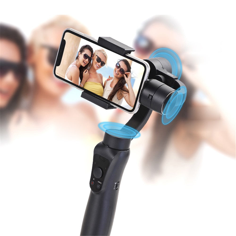 S5 Anti-Shake 3-Axis Handheld Gimbal Stabilizer for GoPro and Smartphones - TechGearPal