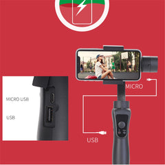 S5 Anti-Shake 3-Axis Handheld Gimbal Stabilizer for GoPro and Smartphones - TechGearPal