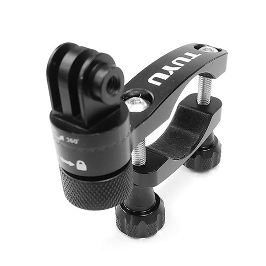TUYU Bicycle Motorcycle Handlebar Mount Camera Holder for Gopro Hero 10/9/8/7/6/5/4, DJI OSMO Action - TechGearPal