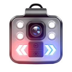 Collar Clip Sports Camera Portable Outdoor Mini Recording Camera with LED Flashlight - TechGearPal