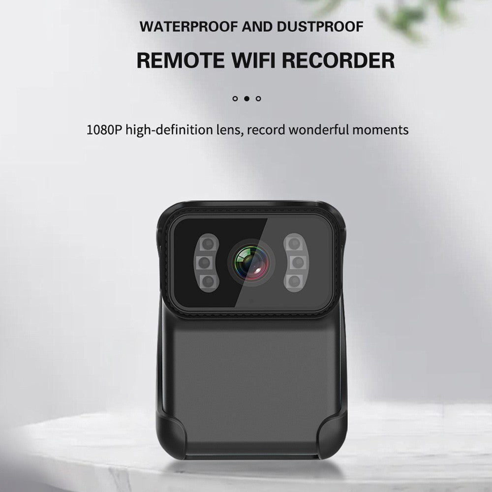Video Action Camera 1080P WiFi Waterproof Camera Night Vision Vlogging Camera Recorder with Wide Angle Lens - TechGearPal