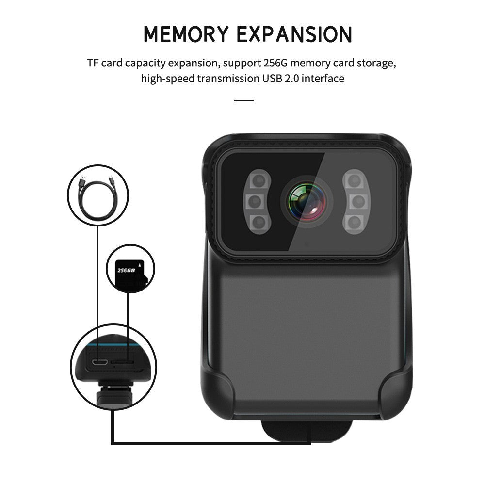 Video Action Camera 1080P WiFi Waterproof Camera Night Vision Vlogging Camera Recorder with Wide Angle Lens - TechGearPal